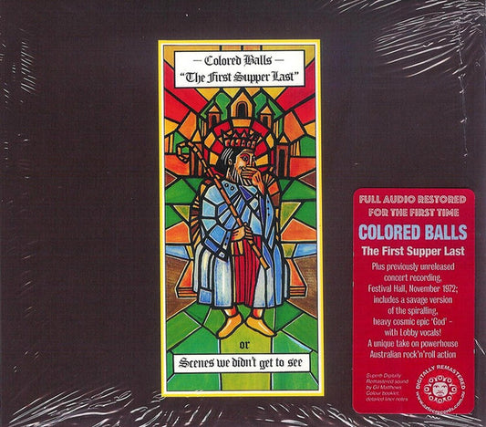 COLOURED BALLS - FIRST SUPPER LAST : 2019 REMASTER - CD
