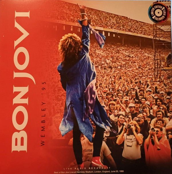 BON JOVI - WEMBLEY '95 : ORANGE VINYL - LP