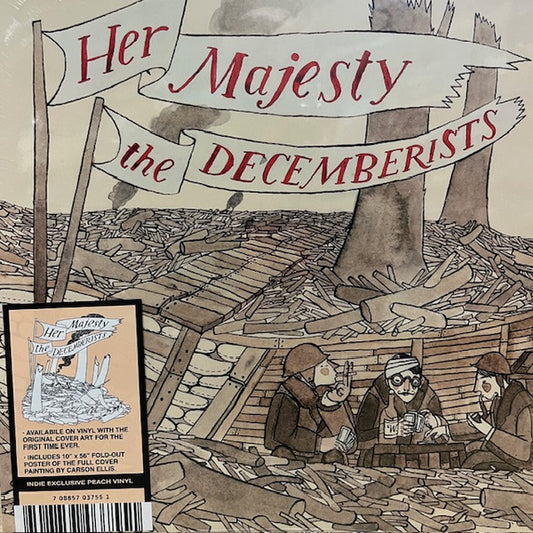 DECEMBERISTS - HER MAJESTY THE DECEMBERISTS : PEACH - LP