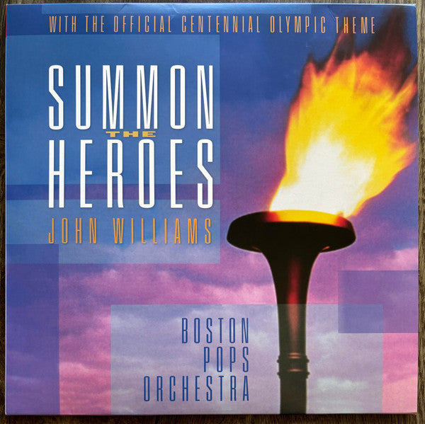 WILLIAMS, JOHN / BOSTON POPS ORCHESTRA - SUMMON THE HEROES : YELLOW 2LP SET - LP