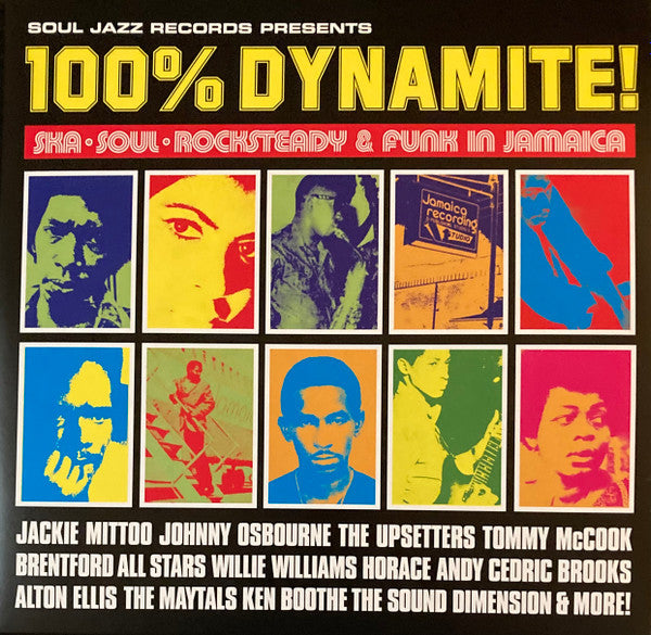 VARIOUS / SOUL JAZZ RECORDS PRESENTS - 100% DYNAMITE : YELLOW VINYL (2LP) - LP