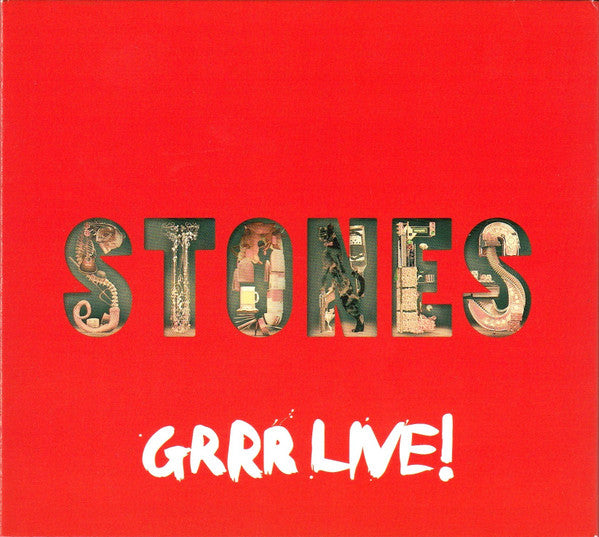 ROLLING STONES - GRRR LIVE!: 2CD+DVD - CD