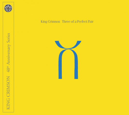 KING CRIMSON - THREE OF A PERFECT PAIR : CD + DVD-A - CD