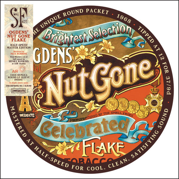 SMALL FACES - OGDEN'S NUT GONE FLAKE: ROUND DLX COVER - LP