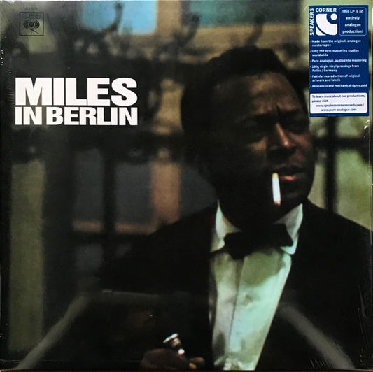 DAVIS, MILES - MILES IN BERLIN : 180G ANALOGUE REMASTER - LP