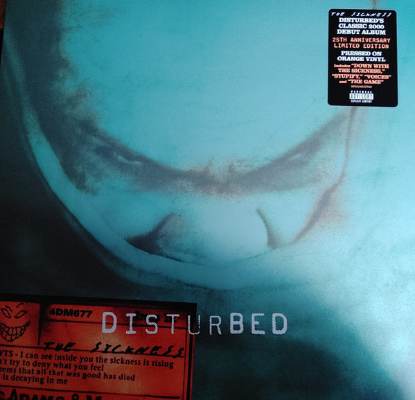 DISTURBED - SICKNESS : GREEN 2LP SET (2025 REISSUE) - LP