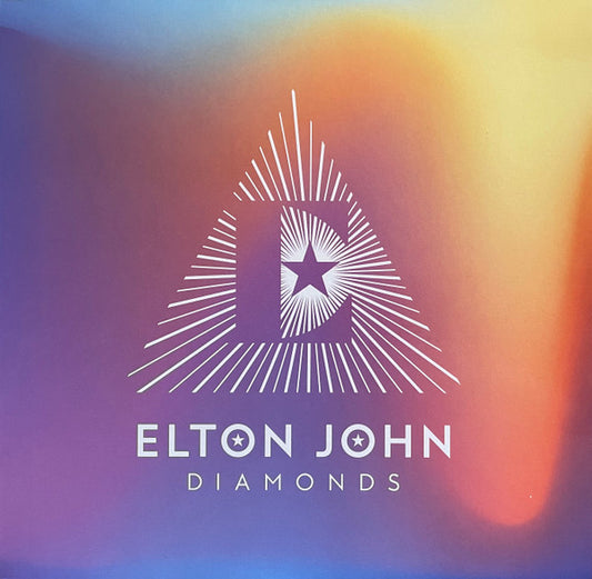 JOHN, ELTON - DIAMONDS : PYRAMID (PURPLE & WHITE) - LP