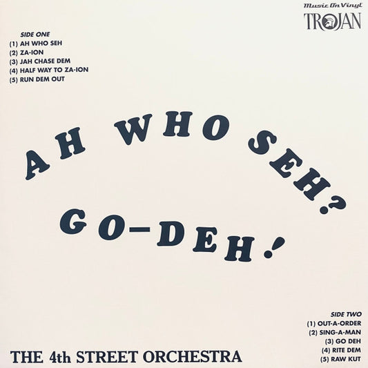 4TH STREET ORCHESTRA - AH WHO SEH? GO-DEH! : ORANGE 180-GRAM - LP