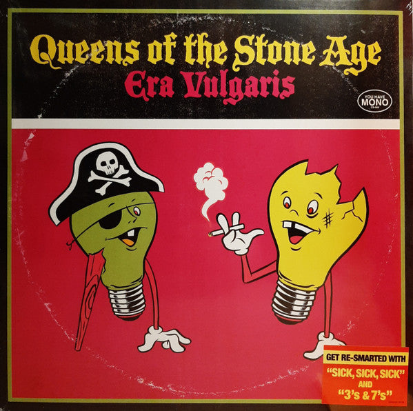 QUEENS OF THE STONE AGE - ERA VULGARIS + 1 : W/12" X 12" INSERT - LP