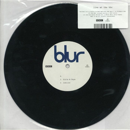BLUR - LIVE AT THE BBC : 10" SINGLE - LP