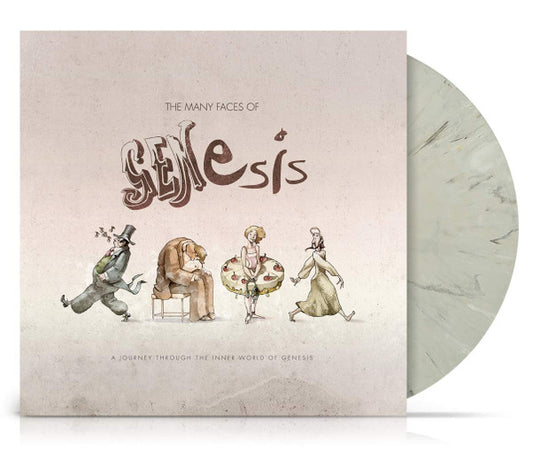 GENESIS / VARIOUS - MANY FACES OF : 2LP COLOURED VINYL - LP