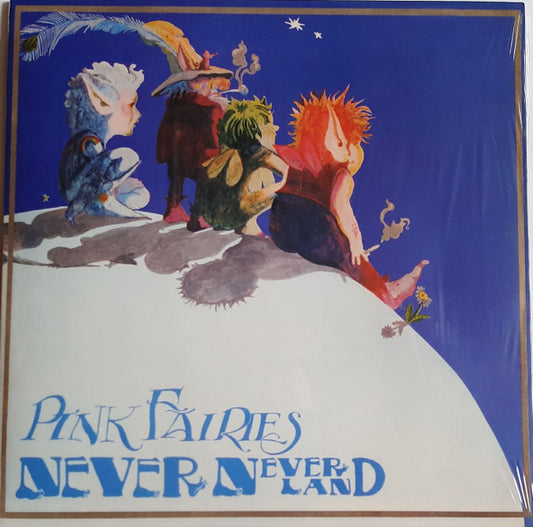 PINK FAIRIES - NEVERNEVERLAND : BLUE VINYL (2025) - LP