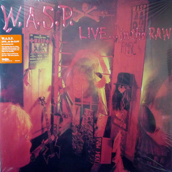 W.A.S.P. (WASP) - LIVE... IN THE RAW + 4 : 2LP REMASTER - LP