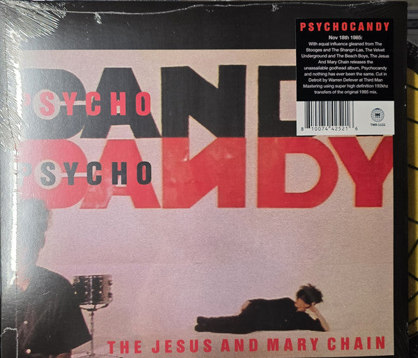JESUS & MARY CHAIN - PSYCHOCANDY : BLACK VINYL (2025) - LP