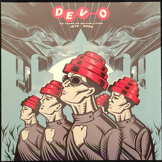 DEVO - 50 YEARS OF DE-EVOLUTION : BLACK 2LP SET - LP