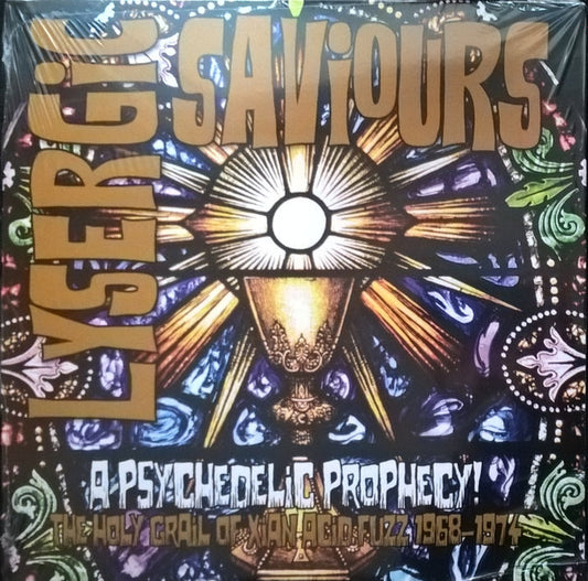 VARIOUS - LYSERGIC SAVIOURS : LP + CD - LP
