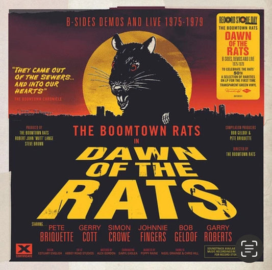 BOOMTOWN RATS - DAWN OF THE RATS: DEMOS B-SIDES & LIVE - LP