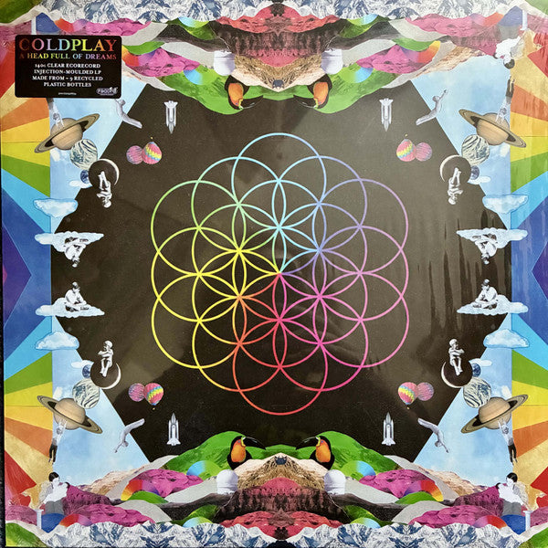 COLDPLAY - HEAD FULL OF DREAMS : CLEAR VINYL (2025) - LP