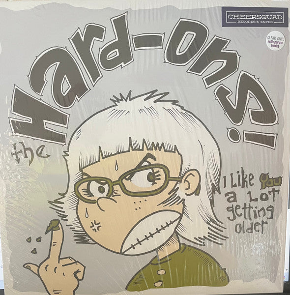 HARD-ONS - I LIKE YOU A LOT GETTING OLDER: COLOURED - LP