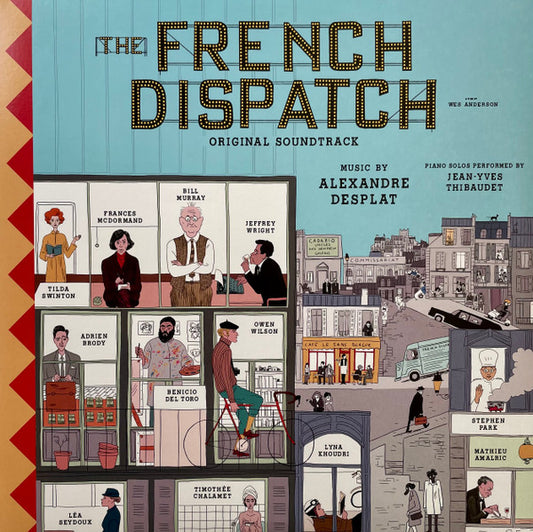 FRENCH DISPATCH - SOUNDTRACK : 2LP SET GATEFOLD - LP