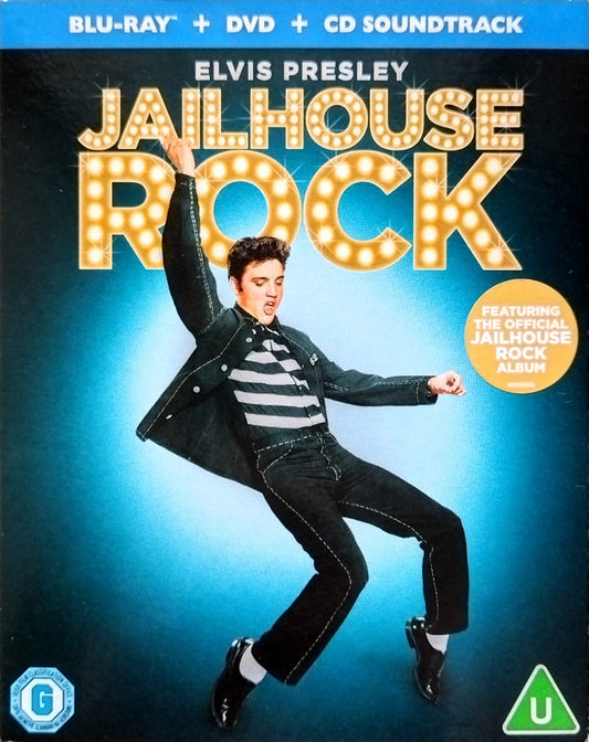 PRESLEY, ELVIS - JAILHOUSE ROCK : BLU-RAY + DVD + CD SET - BR