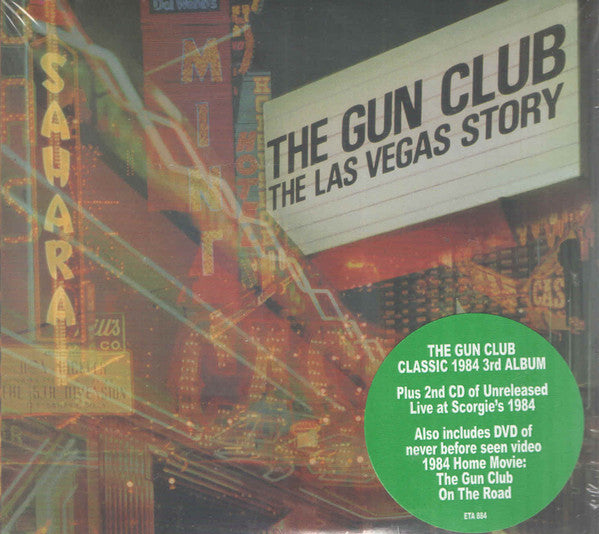 GUN CLUB - LAS VEGAS STORY : 2CD + DVD SUPER DELUXE - CD