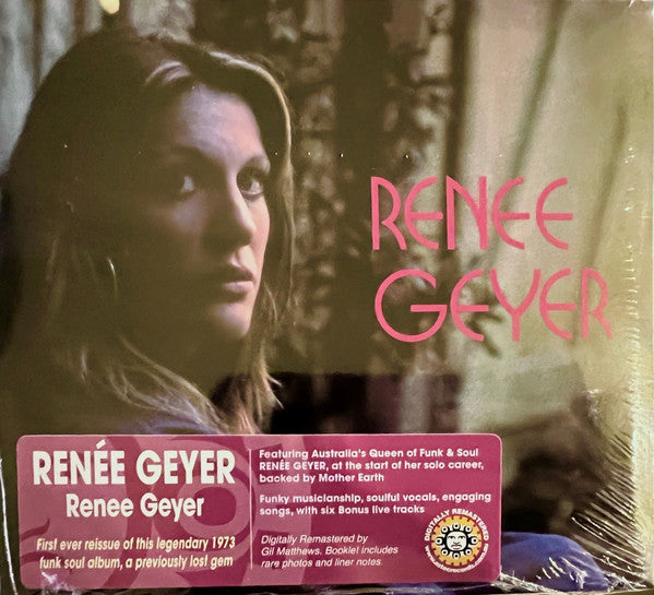 GEYER, RENEE - RENEE GEYER (1973) + 6 : REMASTERED - CD