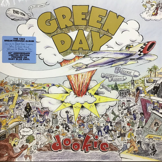GREEN DAY - DOOKIE : BABY BLUE VINYL (2023 REISSUE) - LP
