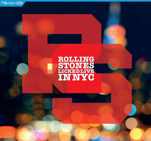 ROLLING STONES - LICKED LIVE IN NYC : 2CD+BLU-RAY SET - CD