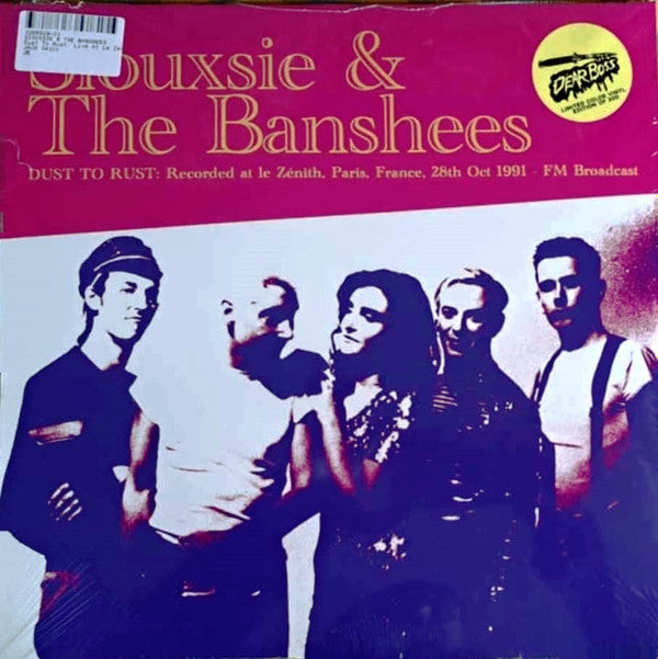 SIOUXSIE & THE BANSHEES - DUST TO RUST: LIVE AT LE ZENITH - LP