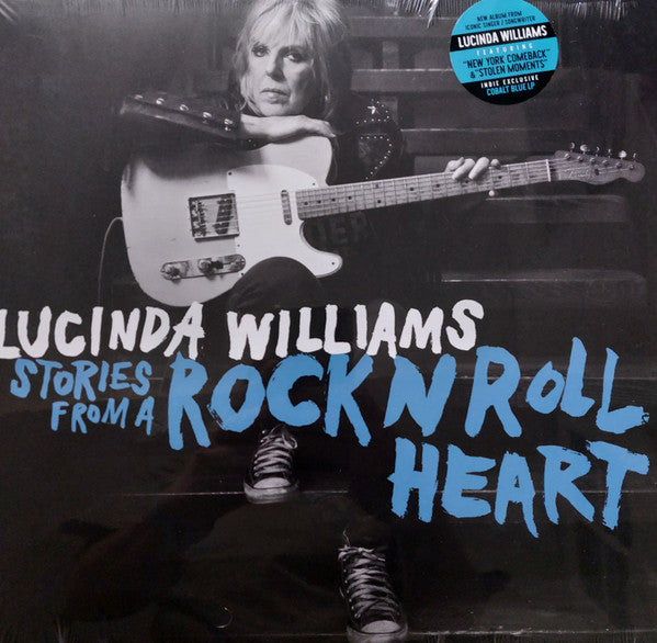 WILLIAMS, LUCINDA - STORIES FROM A ROCK N ROLL HEART : BLUE - LP