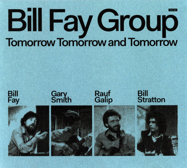 FAY, BILL - TOMORROW TOMORROW & TOMORROW (2CD) - CD