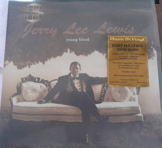 LEWIS, JERRY LEE - YOUNG BLOOD : GOLD VINYL (180-GRAM) - LP