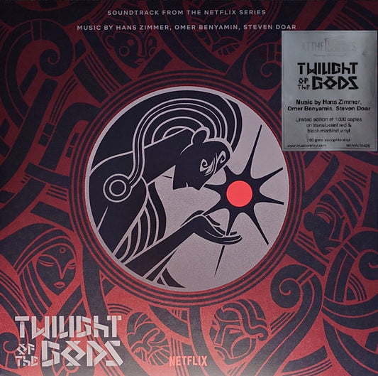 TWILIGHT OF THE GODS - SOUNDTRACK : RED & BLACK 2LP (180-GRAM) - LP