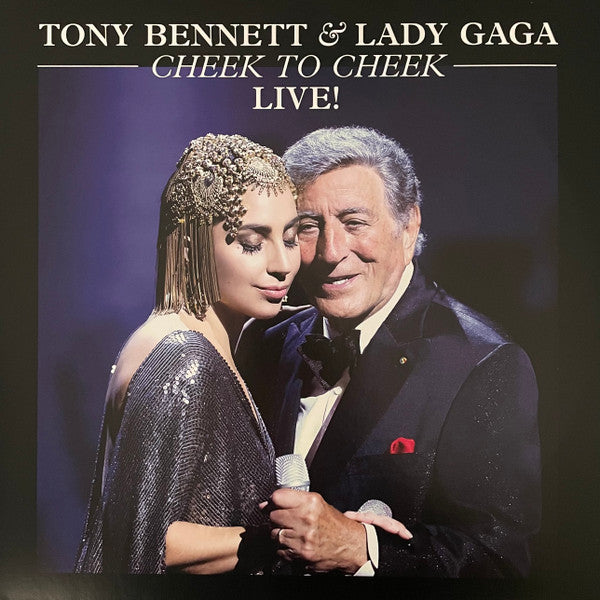 BENNETT, TONY / LADY GAGA - CHEEK TO CHEEK: LIVE! 2LP SET - LP
