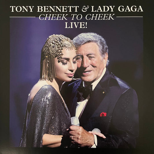 BENNETT, TONY / LADY GAGA - CHEEK TO CHEEK: LIVE! 2LP SET - LP