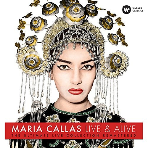 CALLAS, MARIA - LIVE & ALIVE : ULTIMATE LIVE COLLECTION - LP