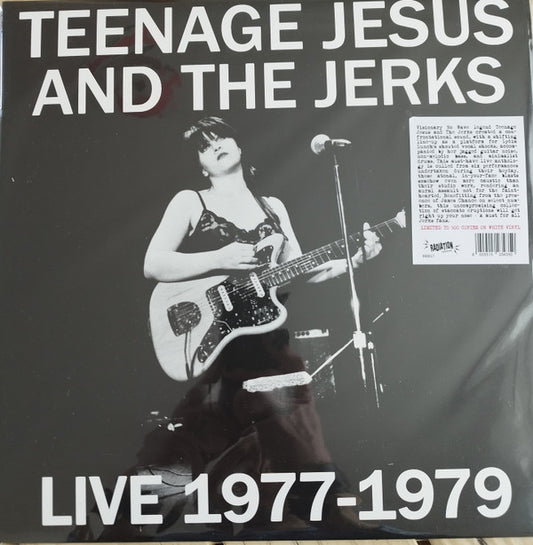 TEENAGE JESUS & THE JERKS - LIVE 1977-1979 :  WHITE VINYL - LP