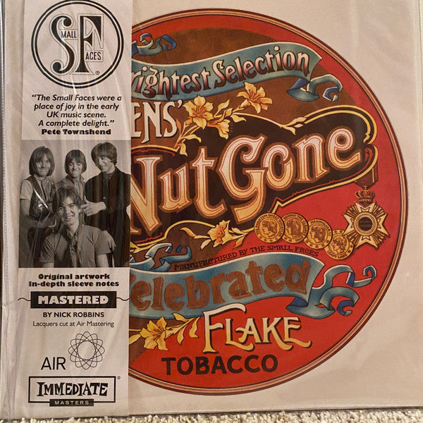 SMALL FACES - OGDENS' NUT GONE FLAKE : BLACK VINYL - LP