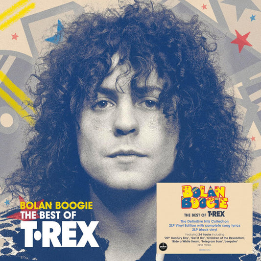 T-REX - BOLAN BOOGIE : BEST OF (BLACK 2LP SET) - LP