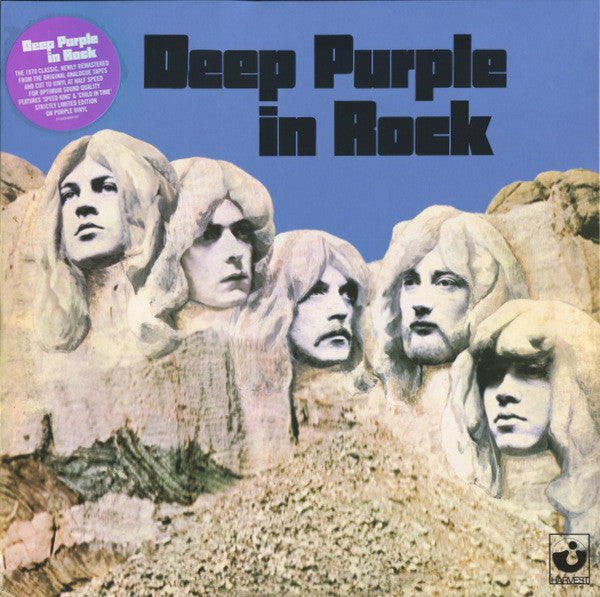 DEEP PURPLE - IN ROCK : PURPLE VINYL HALF-SPEED MASTER - LP