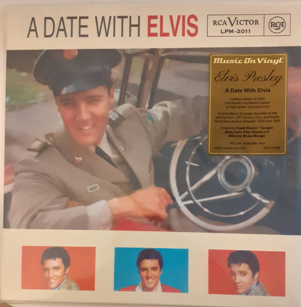 PRESLEY, ELVIS - DATE WITH ELVIS : GREEN 180-GRAM VINYL - LP