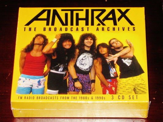 ANTHRAX - BROADCAST ARCHIVES: 3CD SET - CD
