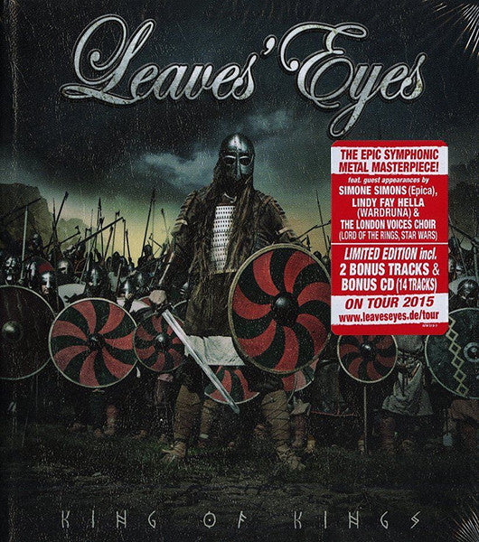 LEAVES EYES - KING OF KINGS: 2CD DIGIBOOK - CD