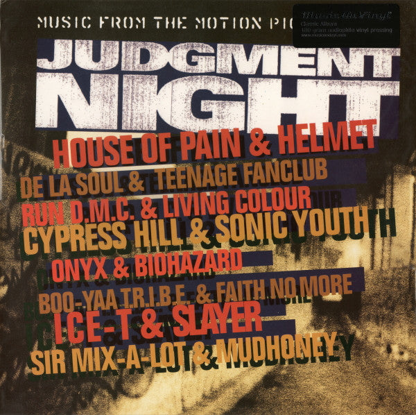 JUDGMENT NIGHT - SOUNDTRACK : BLACK 180-GRAM VINYL - LP