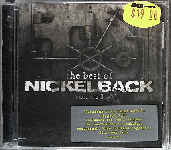 NICKELBACK - BEST OF NICKELBACK VOLUME ONE - CD