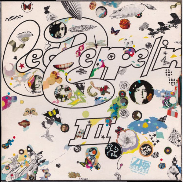 LED ZEPPELIN - III (UK REISSUE) - LP
