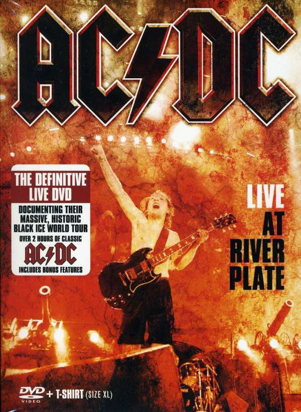 AC/DC - LIVE AT RIVER PLATE : WITH XL T-SHIRT - DVD
