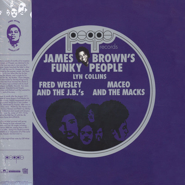 BROWN, JAMES / VARIOUS - JAMES BROWN'S FUNKY PEOPLE PART 1 : 2LP - LP