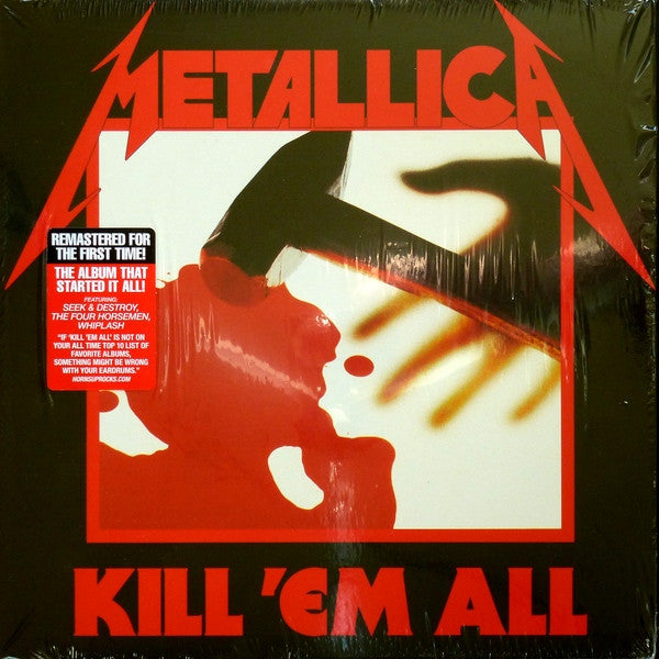 METALLICA - KILL EM ALL : REMASTERED - LP